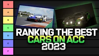 Which car made it to the TOP of our ACC 2023 Edition ranking?