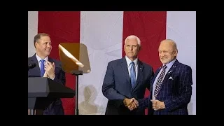 Vice President Pence Commemorates Apollo 11 With Administrator Bridenstine