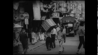 Old Hong Kong Sheung Wan, opium smoking, 1952