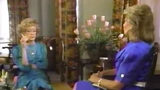 Bette Davis interview with Barbara Walters--1987