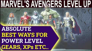 The Absolute Best Ways To Level Up Gears And Skills In Marvel's Avengers-Fast, Easy, And Fun