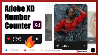 Adobe XD Tutorial: Adobe XD Number Counter