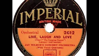 Jay Wilbur - Live Laugh And Love (John Thorne)