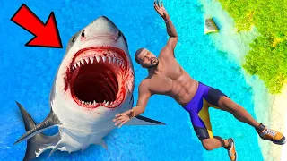 GTA 5 Parkour fails | Shark & Flooded Los Santos ep.8