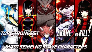 Top 50 Strongest Akame ga kill X Mato Seihei no Slave Characters