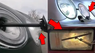 Омыватель фар разных машин |  Headlight washer for different cars | Faralarni yuvish vositasi