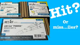 Reskit 1/72 Missile kits! UNBOXING. What do you get?