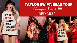 TAYLOR SWIFT: Eras Tour in Singapore Day 5 feat. RED ERA