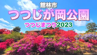 【館林つつじが岡公園】【見頃】【つつじまつり2023】【群馬県　館林市】／4K／Tsutsujigaoka Park