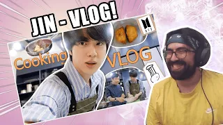 [BTS VLOG] Jin l COOKING VLOG | Reaction