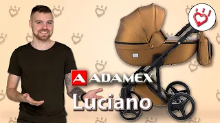 Детская коляска Adamex Luciano. Видео обзор коляска 2 в 1 Адамекс Лучиано
