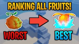 [GPO] - All Fruits Ranked From Worst To Best