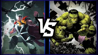 Why Thor vs Hulk Isn’t Close!