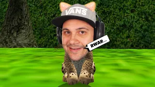 I'm an adorable baby cheetah... rwar... | Cat Simulator