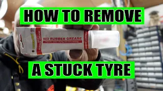 How to remove a stuck tyre from your bike wheel and how to help stop it happening again