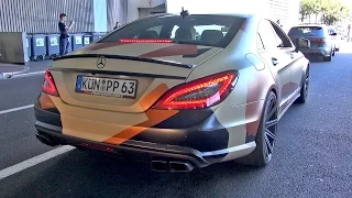 CRAZY RIDE in a Mercedes CLS63 AMG w/ Fi Exhaust!