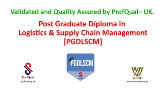 Post Graduate Diploma in Logistics & Supply Chain Management [PGDLSCM]