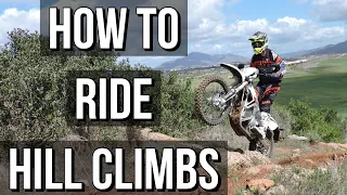How to Hill Climb on a Dirt Bike| Enduro Riding Tip