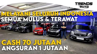 MELAYANI SELURUH INDONESIA, CASH 70 JUTAAN AJA, ANGSURAN CUMA 1 JUTAAN. MOBIL MULUS & TERAWAT SEMUA.