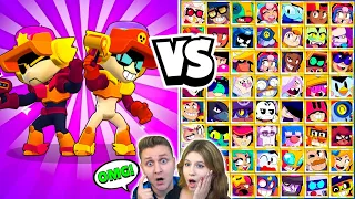 LARRY i LAWRIE są ZBYT OP?! 😨 (NOWY ZADYMIARZ vs WSZYSTKIE 75 POSTACIE!) ⭐ Brawl Stars Polska