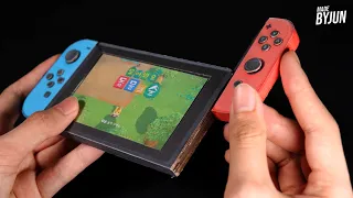 Making Nintendo Switch with a Cardboard | Cardboard DIY