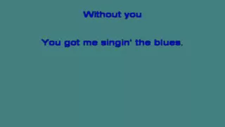 Tommy Steele   Singing The Blues [karaoke]