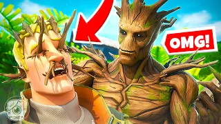 DO WHAT GROOT SAYS... or DIE! (Fortnite Simon Says)