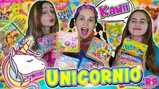 RETO 24 Horas COMIENDO COMIDA de UNICORNIO en MINIATURA KAWAII 🦄COCINANDO Popin Cookin en miniatura