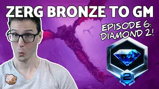 StarCraft 2 - Zerg Bronze to GM #6: Muta Play in Diamond 2 (B2GM)