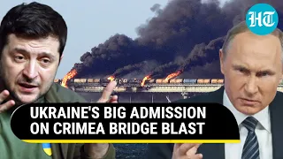 Putin vindicated? Ukraine 'admits' role in Crimea bridge attack; 'Had To Cut Off Russian...'