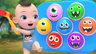 Color Ball Baby Shark & The Ants Go Marching & Itsy bitsy spider | Nursery Rhymes & Kids Songs