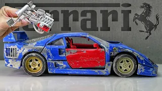 Restoration and Tuning Ferrari F40 - Super realistic restore SuperCar