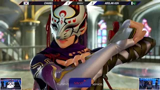 ARSLAN ASH VS CHANEL UPPER FINAL TEKKEN 7 NATIONS CUP GAMERS8