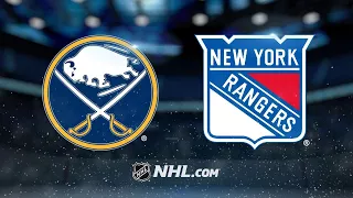 Rangers top Sabres on Buchnevich's late goal