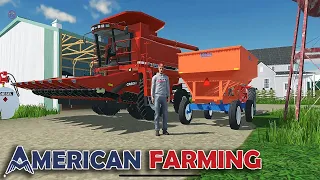 AMERICAN FARMING - FIRST LOOK AND FIRST HARVEST!