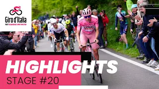 Giro d'Italia 2024 | Stage 20: Highlights