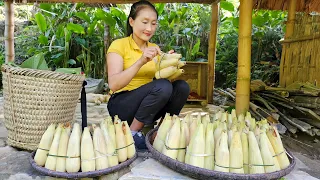 Harvest corn - How to boil corn bring it to the market to sell - Gardening | Ly Thi Tam