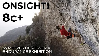 ONSIGHT Challenge: Solitary Souls 8c+ | Adam Ondra