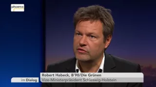 Im Dialog: Michael Hirz mit Robert Habeck vom 07.10.2016