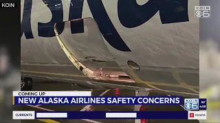 More concerns as Alaska Airlines flight arrives at PDX gate with open cargo door