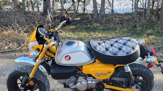 Honda Monkey Specs, Ride, And Review on and off-road #hondamonkey #minimoto #hondamotorcycles