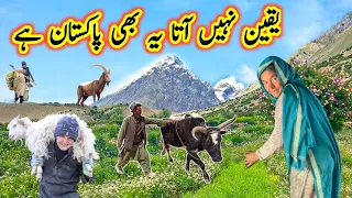 Unseen Pakistani Village Life at Top of Mountain | Ancient Culture | Rural Life | Gilgit Baltistan