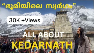 All About Kedarnath Temple , Travel Guide | കേദാർനാഥ് യാത്ര വിവരണം | ft.Parvati Suryakanth