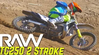 2019 Husqvarna TC250 2 Stroke RAW - Motocross Action