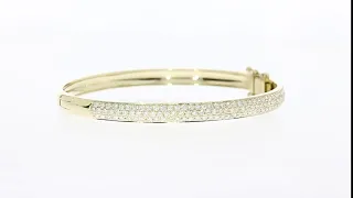 Diamond Bracelet "Multi Diamonds Pave" by YB Soul Jewelry Company 💎 B00060-2