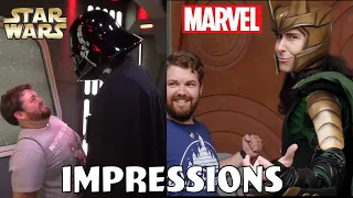 Disney Parks Impressions Star Wars and Marvel Compilation