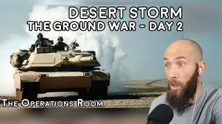 South African Reacts to Desert Storm The Ground War Day 2 Iraqi Counterattack