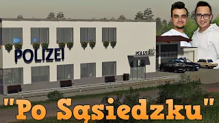 "Po Sąsiedzku" #20 [S4] FS19 Stawiłem się na Komisariat Policji! Laweta z maszynami! ✔ 🚜☆MafiaSolec