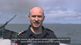 At-Sea Demonstration / Formidable Shield 2021 HMoNS Fridtjof Nansen
