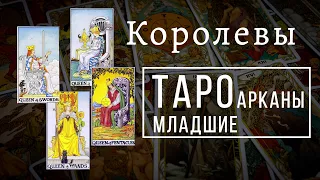 КОРОЛЕВЫ | Значения МЛАДШИХ арканов | Школа Таро пана Романа 2021